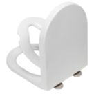 Croydex Hillier Soft-Close with Quick-Release Family Toilet Seat Polypropylene White