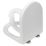 Croydex Hillier Soft-Close with Quick-Release Family Toilet Seat Polypropylene White