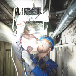 Luceco  Rechargeable LED Multi-Functional Cage Work Light 600lm