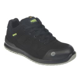 Apache Brampton Size 12 Black Water Resistant Safety Trainers Screwfix