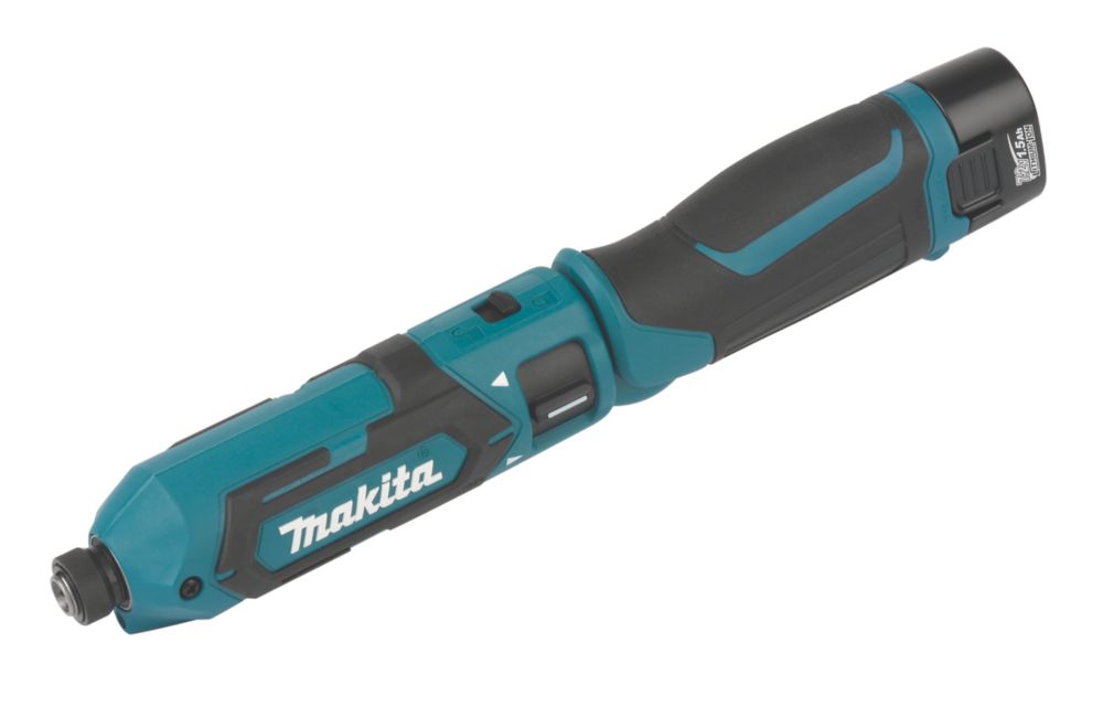 Makita TD022DSE 7.2V x 1.5Ah Li-Ion Cordless Pencil Impact Driver  Screwfix