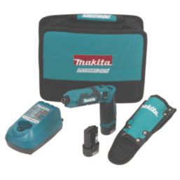 Makita TD022DSE 7.2V 2 x 1.5Ah Li-Ion   Cordless Pencil Impact Driver