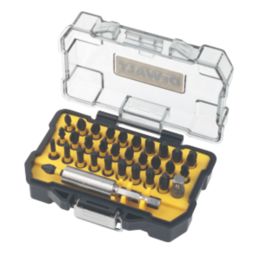 DEWALT Extreme 6.35mm Hex Shank Mixed Impact Torsion Screwdriver Bit Set 32 Pcs