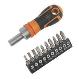 Magnusson  Ratchet Screwdriver & Bit Set 11 Pieces