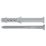 Rawlplug KKS Slotted Frame Fixings 8mm x 80mm 50 Pack