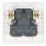 Vimark Pro 50A 1-Gang DP Cooker Switch White