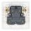 Vimark Pro 50A 1-Gang DP Cooker Switch White
