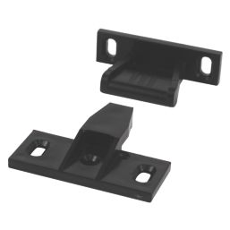 Easyfix Keku Furniture Panel Connectors Black 10 Pack