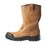 Site Gravel Size 8  Tan  Steel Toe Cap Safety Rigger Boots