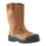 Site Gravel   Safety Rigger Boots Tan Size 8