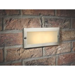 Essentials Corsica Outdoor CFL Brick Light Stainless Steel