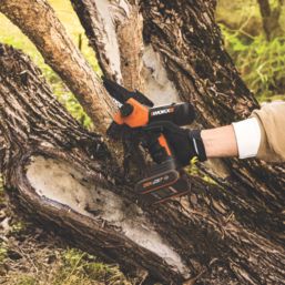 Worx  20V 1 x 2.0Ah Li-Ion PowerShare  Cordless 12cm Mini Chainsaw