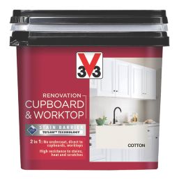 V33 750ml Cotton Satin Kitchen Cupboard Paint