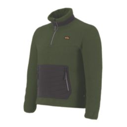 Site Buckner Fleece Green/Black Large 44" Chest