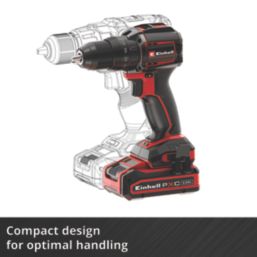 Einhell Professional Compact 18V 2 x 4.0Ah Li-Ion Power X-Change Brushless Cordless Combi Drill & Impact Driver Twin Pack