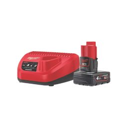 Milwaukee M12 CML-401 12V 1 x 4.0Ah Li-Ion RedLithium Cordless Colour Matching Light