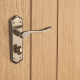 Designer Levers Bewdley Fire Rated WC Lever Bathroom Door Handle Pair Antique Brass