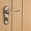 Designer Levers Bewdley Fire Rated WC Lever Bathroom Door Handle Pair Antique Brass