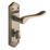 Designer Levers Bewdley Fire Rated WC Lever Bathroom Door Handle Pair Antique Brass