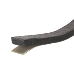 Stormguard Sureseal 5 Self-Adhesive Foam Draught Excluder Weatherstrip Black 7.5m 2 Pack