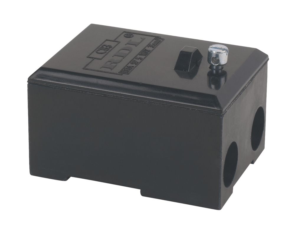 Greenbrook 100A 5Ways 35mm² Connector Block Screwfix