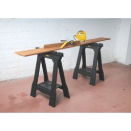 Stanley  Folding Junior Saw Horses 57.1cm Pair