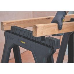 Stanley  Folding Junior Saw Horses 57.1cm 2 Pack