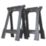 Stanley  Folding Junior Saw Horses 57.1cm Pair