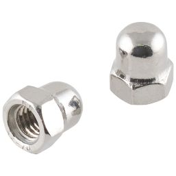 Easyfix A2 Stainless Steel Dome Nuts M5 100 Pack