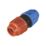 FloPlast 491001 MDPE Copper Adaptor 20mm x 15mm