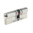 Yale Fire Rated 3 Star Double Platinum Euro Profile Cylinder 40-50 (90mm) Nickel