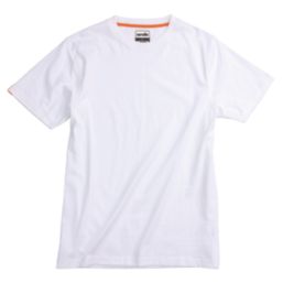 Scruffs Eco Worker Short Sleeve T-Shirt White 3X Large 48" Chest
