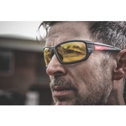 Milwaukee Performance Yellow Lens Safety Glasses