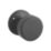 Designer Levers Kensington Knurled Door Knob 60mm Pair Matt Black