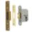 ERA  Polished Brass Euro Deadlock 61mm Case - 56mm Backset