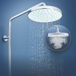 Mira Sport Max Dual with Airboost White/Chrome 9kW  Electric Shower