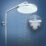 Mira Sport Max Dual with Airboost White/Chrome 9kW  Electric Shower