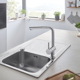 Grohe Minta 31861000 Pull-Out Spray Mono Mixer Chrome