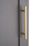 Elite Knobs & Handles Kensington Knurled T Bar Handle Brushed Brass 180mm