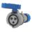 Lewden 32A 2P+E Female Connector 230V