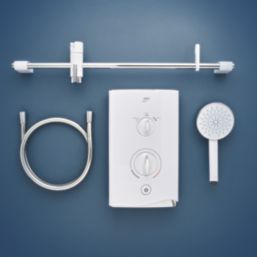 Mira Sport White/Chrome 10.8kW  Electric Shower