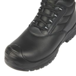 Apache Hamilton Size 15  Black Water-Resistant  Safety Boots