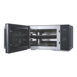 Cooke & Lewis Freestanding Microwave Air Fryer Stainless Steel