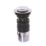 Top-Fix Slotted Push Button Basin Waste Chrome 60mm