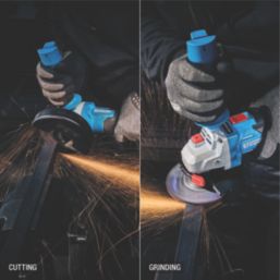 Erbauer ERI1082GRD 18V Li-Ion EXT 4.5" Brushless Cordless Angle Grinder - Bare