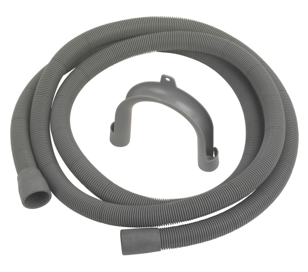 Essentials Washing Machine Drain Hose 2.5m x 21mm Screwfix