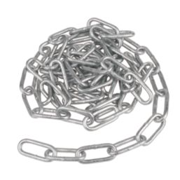 Essentials Side-Welded Zinc-Plated Long Link Chain 6mm x 10m