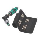 Wera Kraftform Kompakt Pistol RA 4 Interchangeable Ratchet Screwdriver Set 13 Pcs