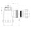 Viva Fixed 32mm Basin or Bidet Magna 1¼" Bottle Trap (38mm Seal)