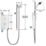 Mira Sport White/Chrome 9kW Thermostatic Electric Shower